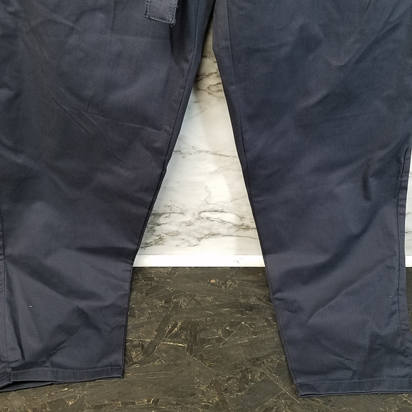 Zara Man Blue Loose Fit Trouser Pants W Belt 29 - Picture 5 of 6